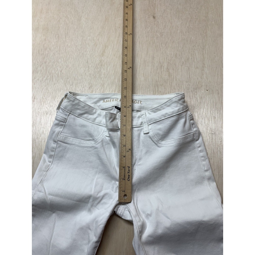 American Eagle Jeans‎ Womens 6 Next level Stretch  Jegging Approx 28x28 - Picture 9 of 10